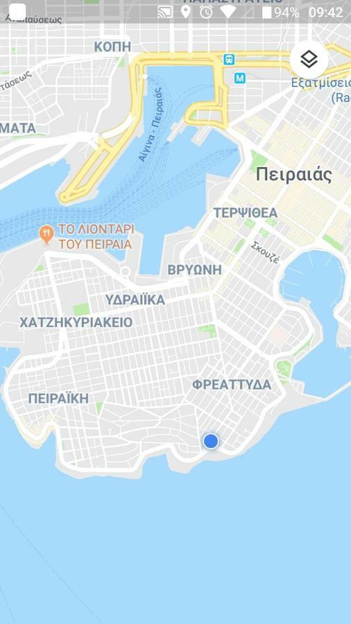 Φωτεινό Διαμέρισμα Πειραιας Pireu Exterior foto